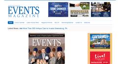 Desktop Screenshot of eventsmagazine.com